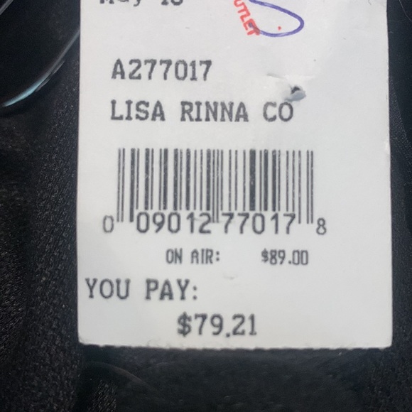 Lisa Rinna black jumpsuit - Picture 3 of 3